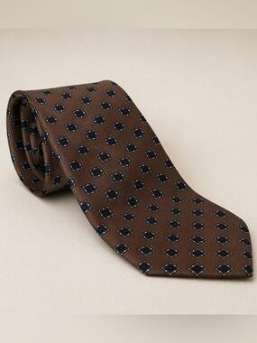 Givenchy Gentleman Paris Brown Neck Tie